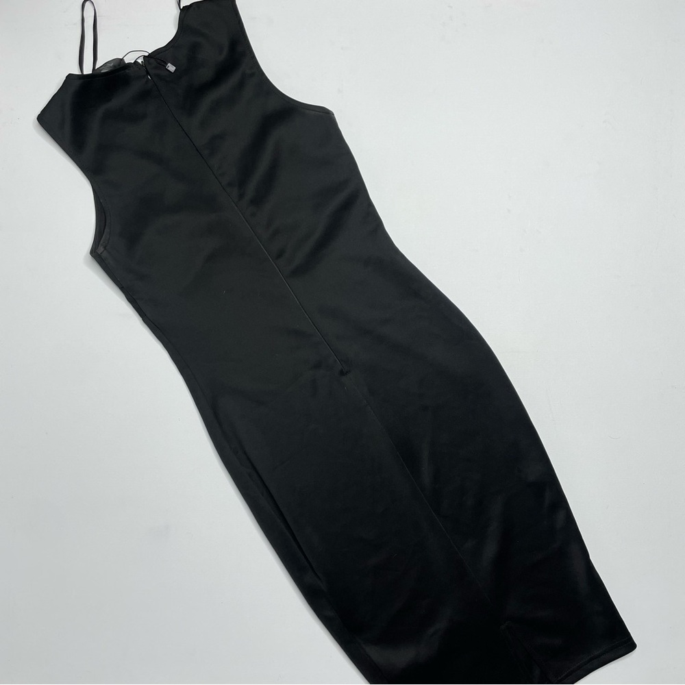 AX Armani Exchange Criss Cross Elegant Sexy Mid Bodycon Formal Cocktail Party - Picture 4 of 4